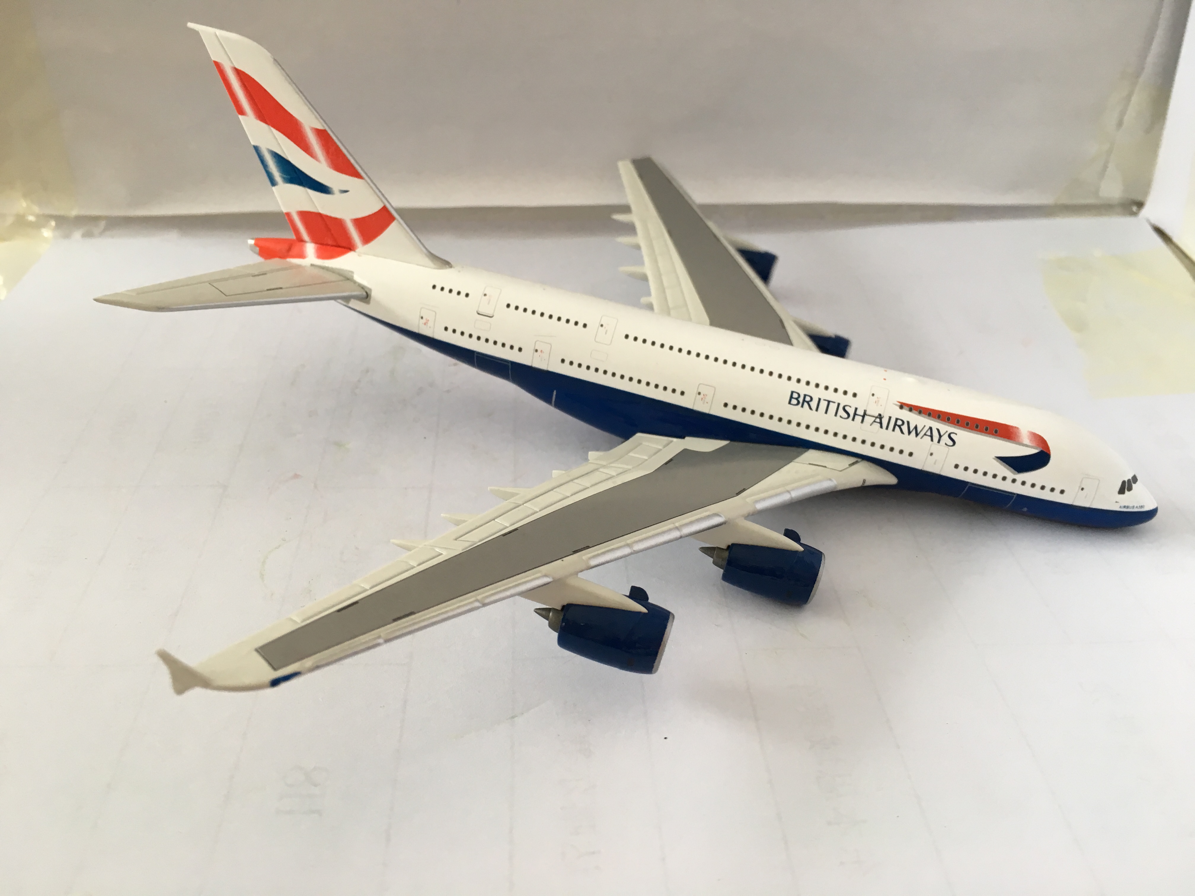 1/72 A380 Airplane scale model collectable