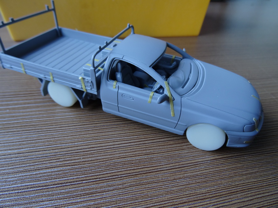 Ford Trailer 43 scale 3d prototype master,3d CNC data reading model 