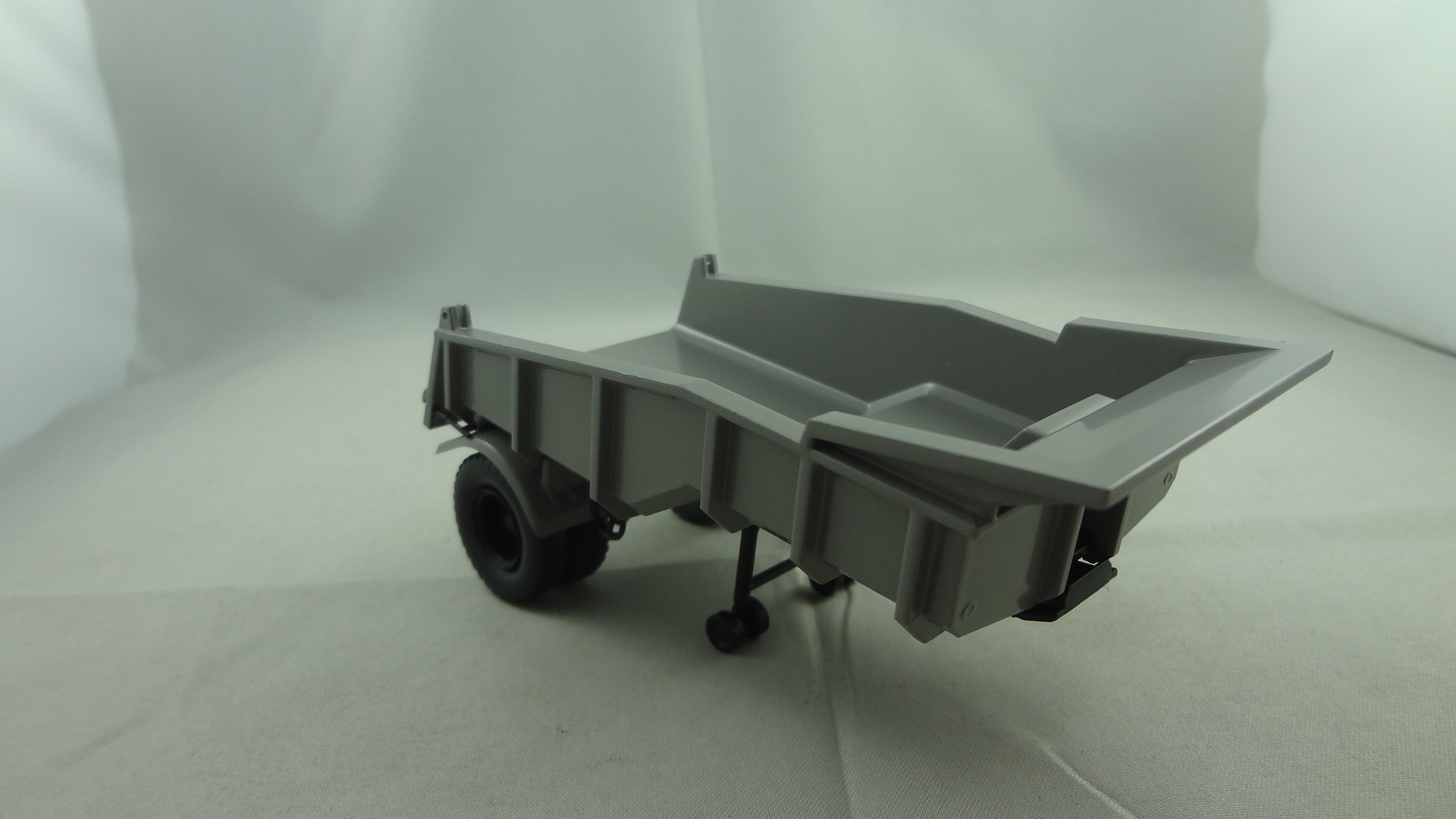 Diecast Grey trailer model toys  - 副本