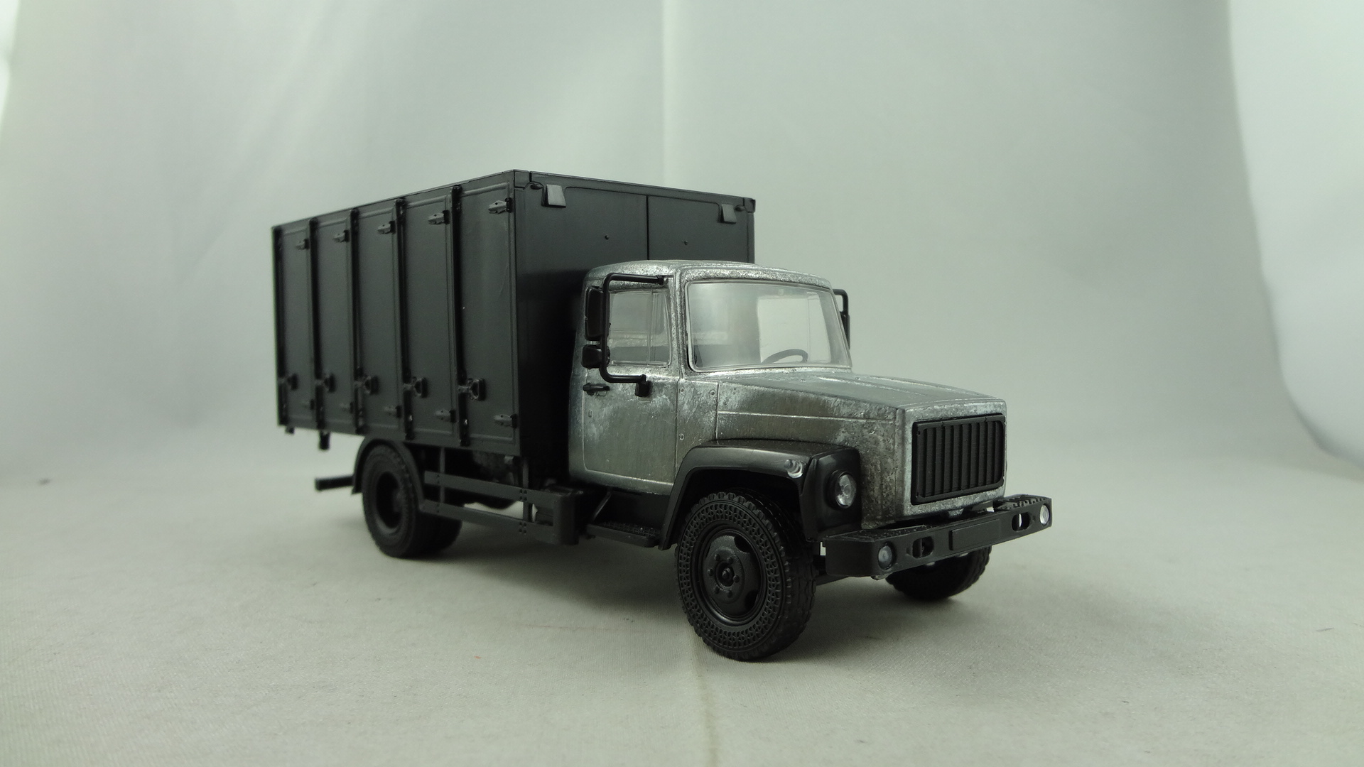 Diecast unpainted tooling gaz-3309 Bread Van model 