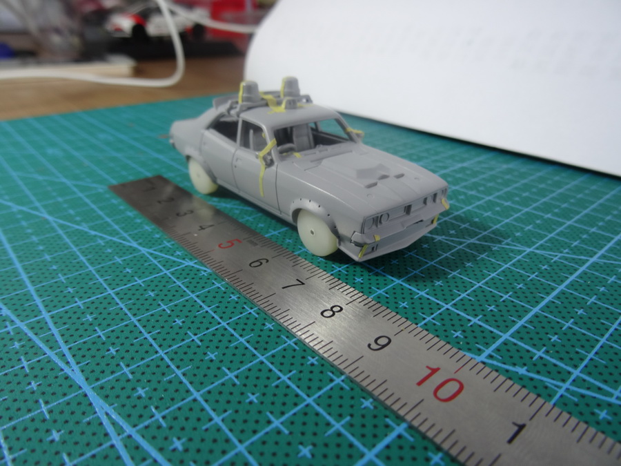 Orange MFP Mad Max 1/64 scale 3d prototype master,3d CNC data reading model 